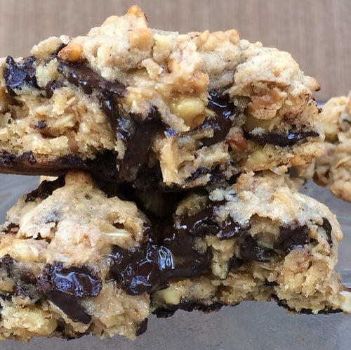 Oatmeal Chocolate Chip Walnut Scookie